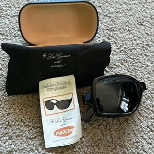 Lori Greiner folded sunglasses